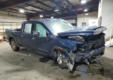 2021 GMC Sierra K3500 Denali из США, поврежденный, VIN 1GT49WEY6MF112636